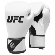 Перчатки тренировочные для спарринга UFC белые 8 Oz UHK-75119