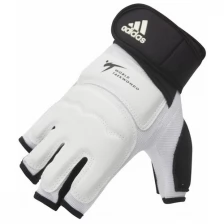 Перчатки для тхэквондо WT Fighter Gloves белые (размер XL)